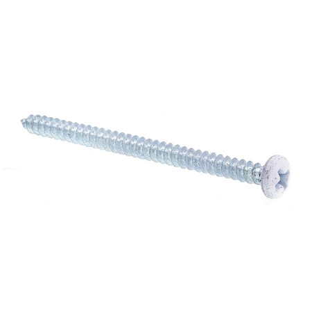 Prime-Line Sheet Metal Screw, S-Tap Pan Head Phil Dr No. 8 X 2-1/2in Zinc Pl Steel Black Head 25PK 9155003